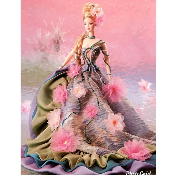 Barbie Other Mib 997 Monet Water Lily Barbiedoll First In